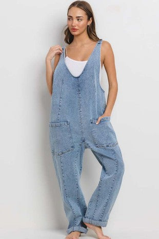 Cata Denim Jumpsuit