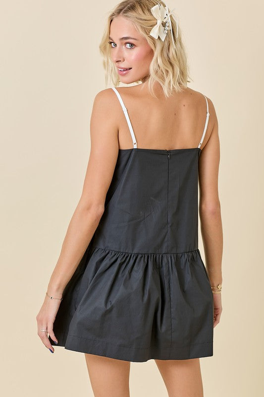Poplin Mini dress