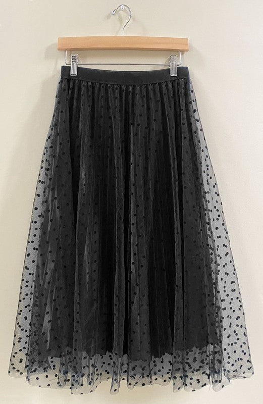 Dots Tulle Skirt