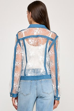 Lace/Denim Jacket