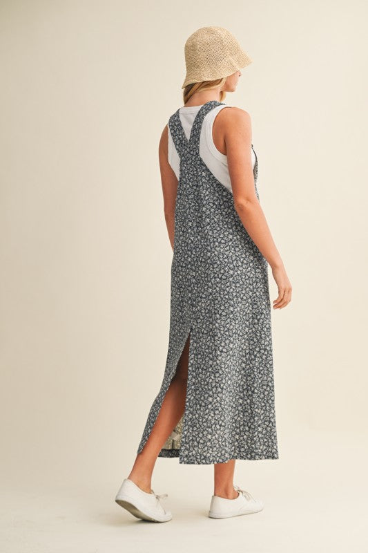 Floral Overall Dress