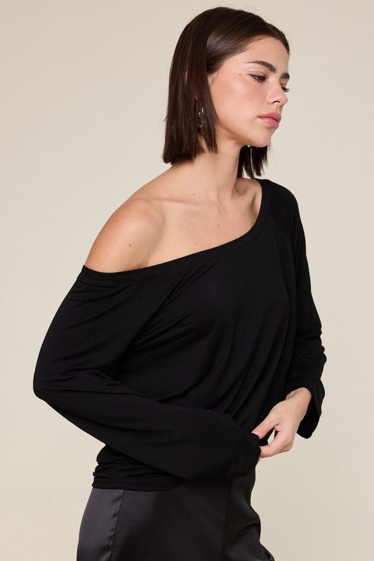 One Shoulder Casual Top