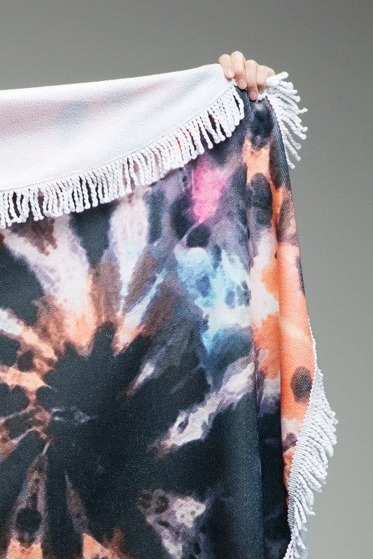 California Tie-Dye Towel