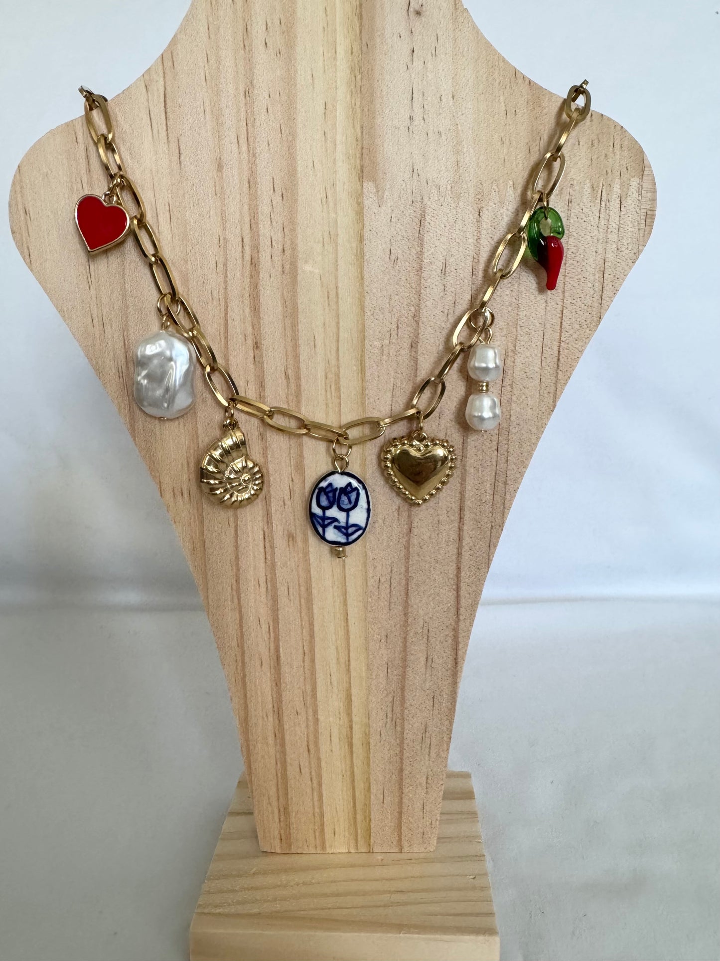 Liana Charm Necklace