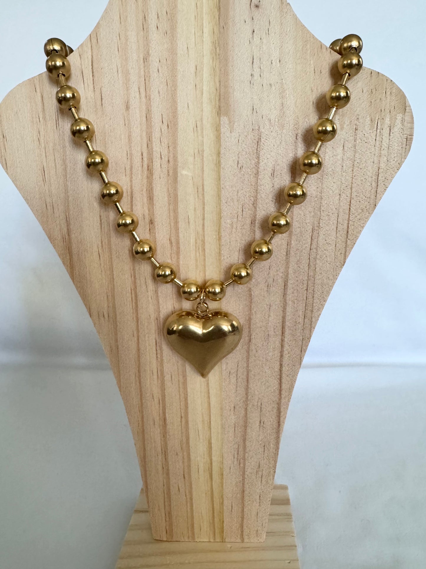 Heart Gold Necklace