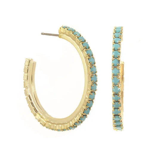 Slim Hoop Earrings