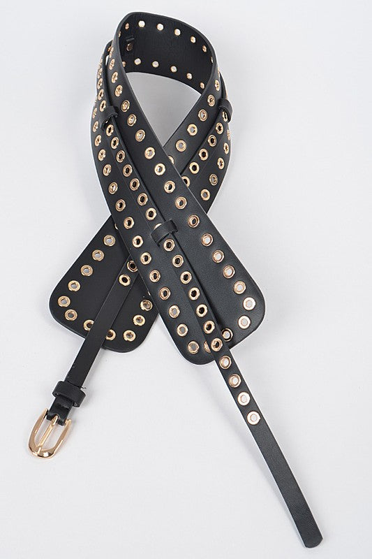 Belt- Full Eyelet Wide