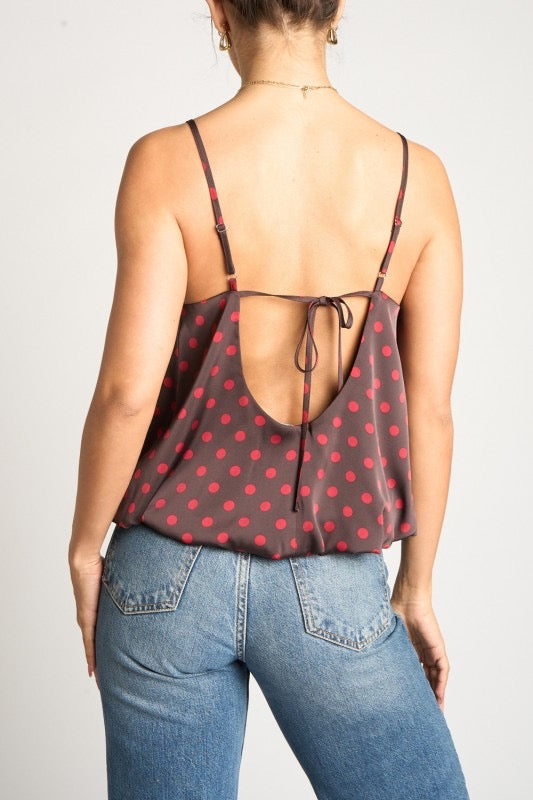 Polka Dot Cami Top