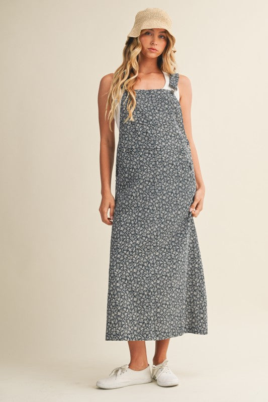 Floral Overall Dress