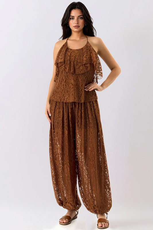 Lace Bottom & Top Set