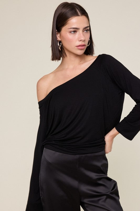 One Shoulder Casual Top