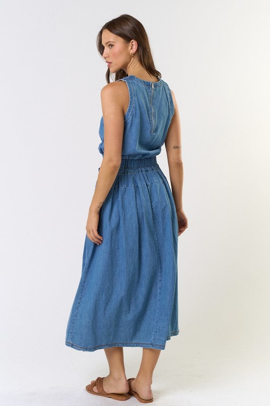 Lina Denim Dress