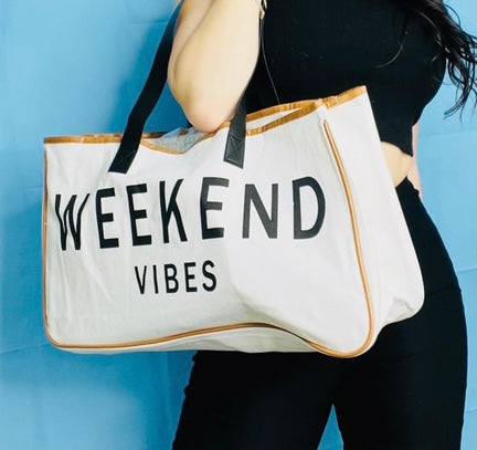 Tote Bags Weekend Vibes