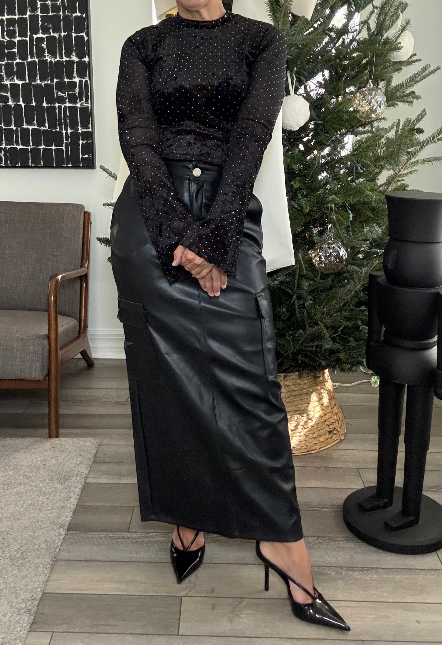 Luisa Velvet Top